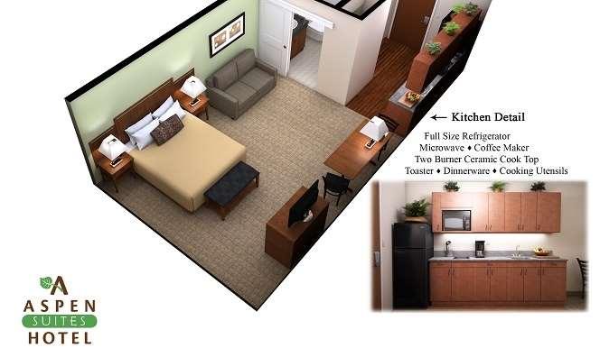 Aspen Suites Hotel 시트카 객실 사진